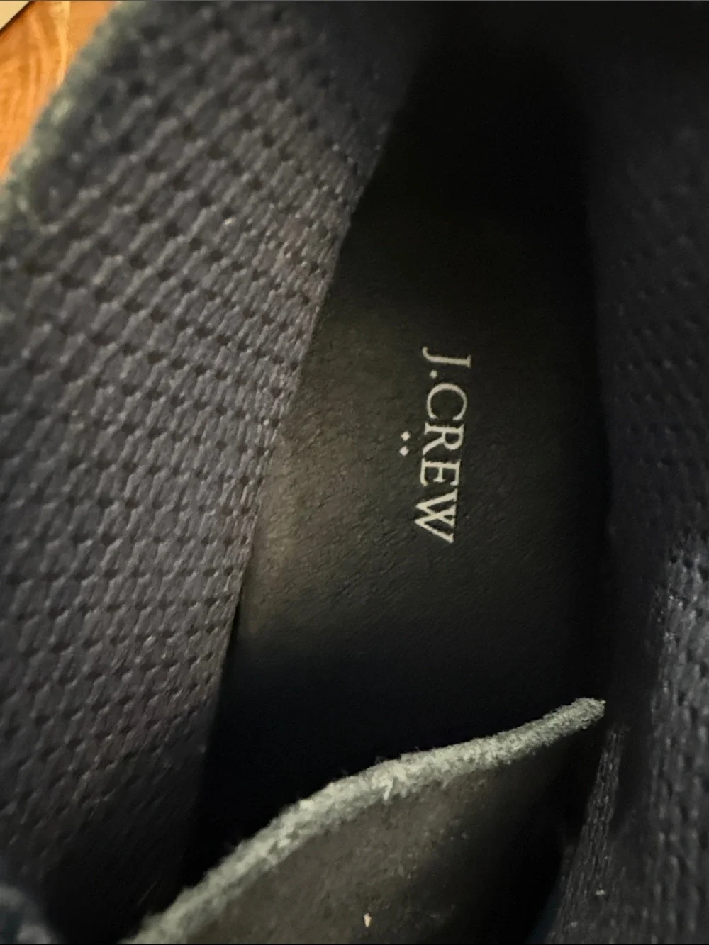 J. Crew Kids Black Suede Lace-Up Dress Shoes